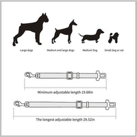 Arvello™ SafeRide Adjustable Pet Car Seat Belt – 5 Colors