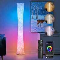 Smart RGB Corner Floor Lamp 61" – Music Sync, 16M Colors, App Control