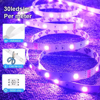 RGB LED Strip Lights – Bluetooth App Control, Color Changing, 5M–20M for Bedroom, Kitchen & Bar