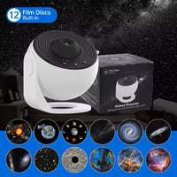 Galaxy Night Light Projector – Rotating Starry Sky Lamp for Kids Bedroom