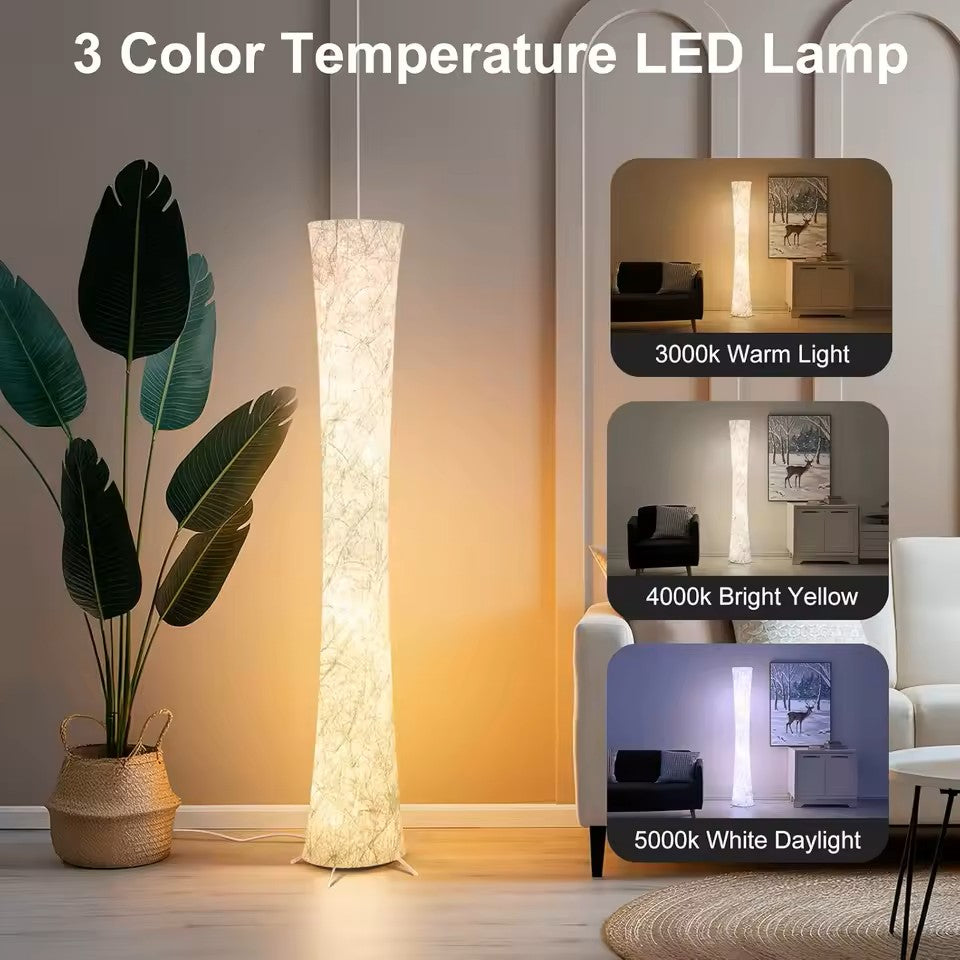 Smart RGB Corner Floor Lamp 61" – Music Sync, 16M Colors, App Control