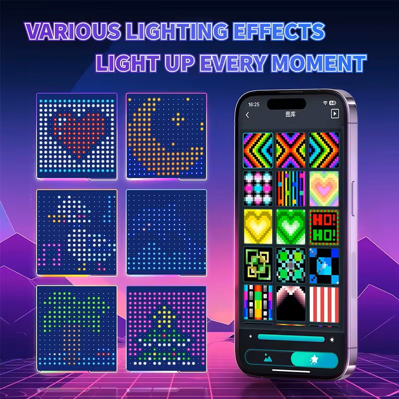 Smart Curtain Lights – DIY Color Changing LED Fairy Lights with Music Sync for Window & Wall Decor