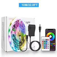 RGB LED Strip Lights – Bluetooth App Control, Color Changing, 5M–20M for Bedroom, Kitchen & Bar