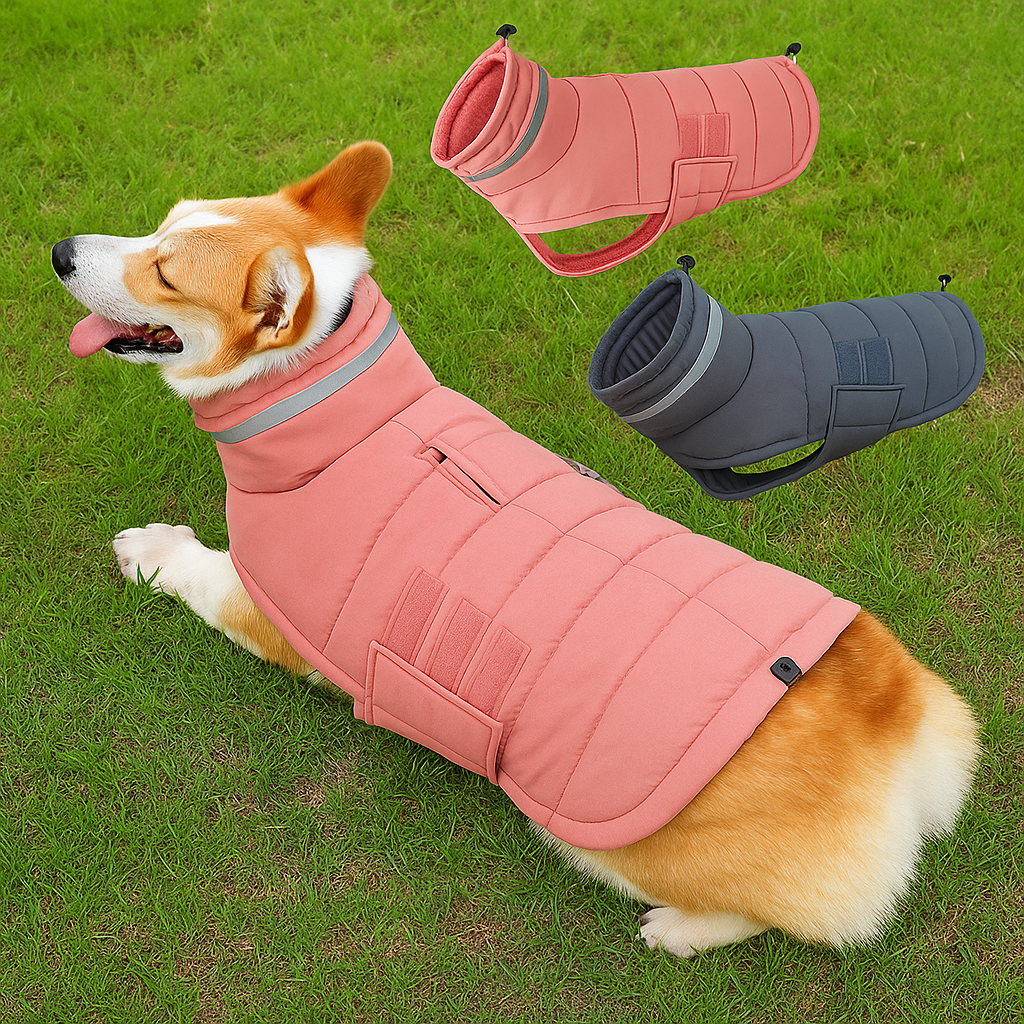Arvello™ ThermoShield Elite Waterproof Dog Coat for Winter