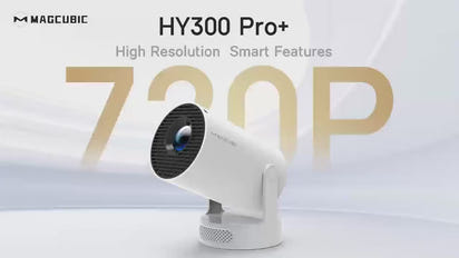 Magcubic HY300 Pro Portable 8K Decoding Projector – WiFi6, Android, Bluetooth 5.0