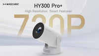 Magcubic HY300 Pro Portable 8K Decoding Projector – WiFi6, Android, Bluetooth 5.0